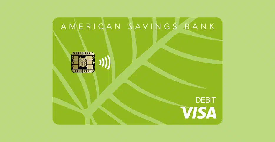 Green American Savings Bank exclusive offer at Pagoda Hotel Honolulu